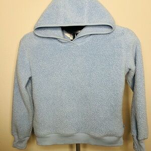 Athleta Girl So Snug Blue Hoodie.